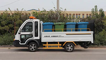 Garbage bin collection truckBY-L8Vehicle chassis