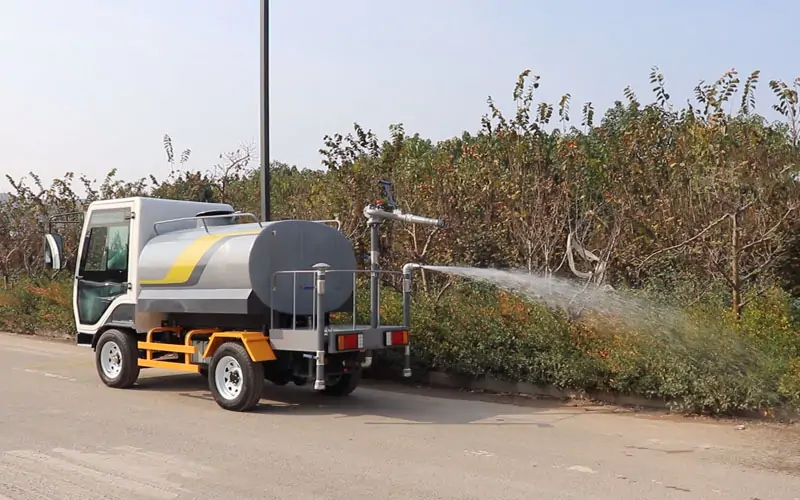 Small Electric Water Tanker TruckBY-X20