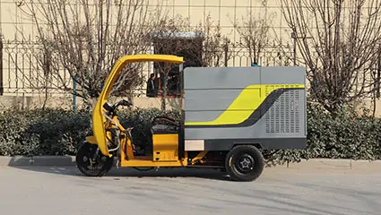 Full Electric Street Washing Tricycle Vehicle chassis