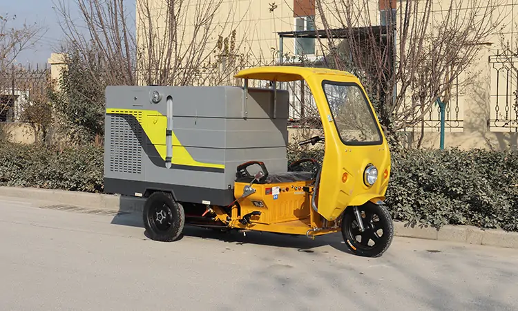 Instructions for use of pure electric multifunctional street washer