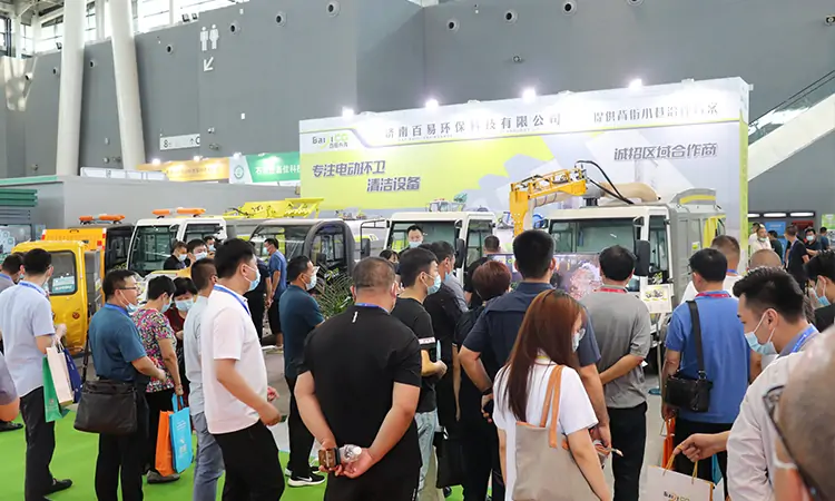 Electric garbage trucks,Sweeper,Leaf collector——Sanitation Exhibition