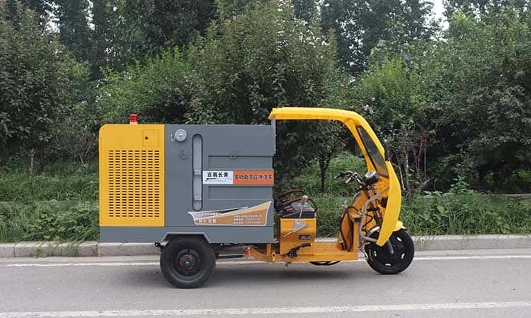  High Pressure Street Cleaning Vehicle 