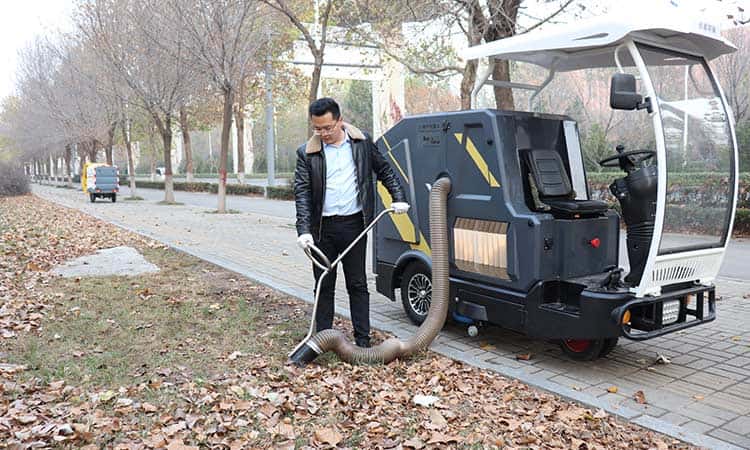 BY-T5 Pure Electric Leaf Collection Tricycle Product