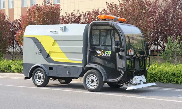  high pressure cleaning vehicle