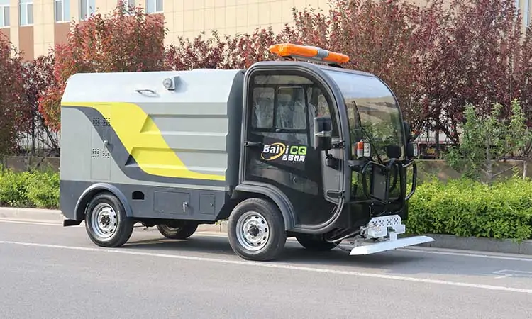 Electric  high-pressure cleaning vehicle BY-C15 application places