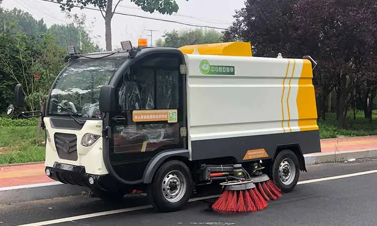 Small Four Wheel Sweeper