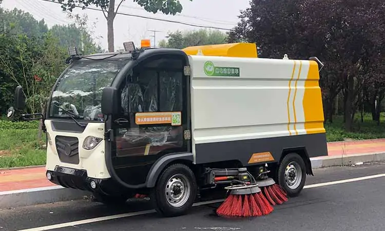 Baiyi's new road sweeper opens a new era of sanitation