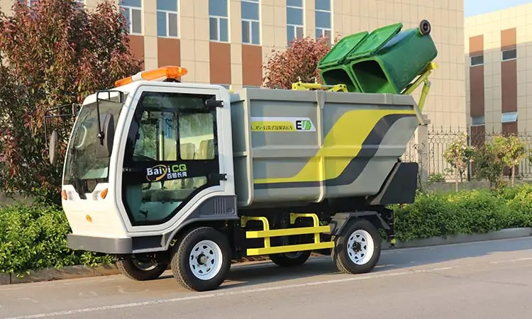 Factory Direct Sales Of Sanitation New Energy Garbage Truck