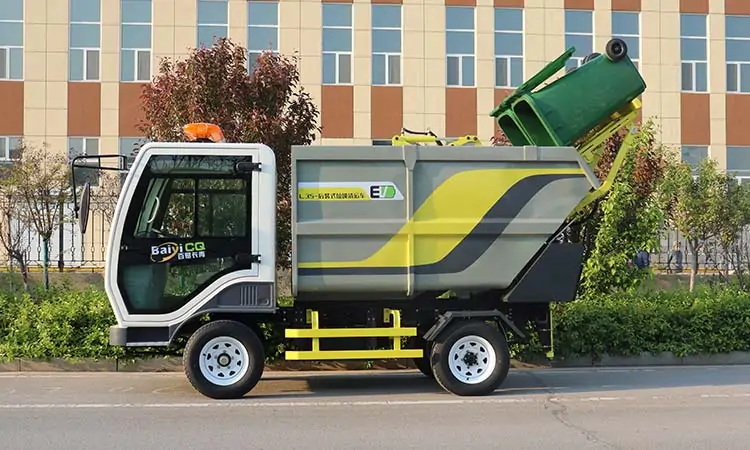 New Small Electric Garbage Truck