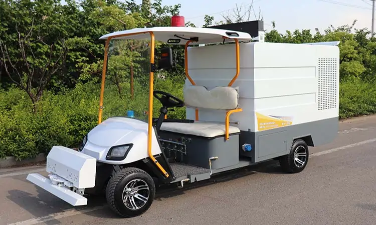 The efficiency of high-pressure road cleaning vehicles is increased by ten times