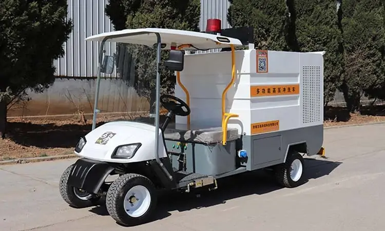 high-pressure road cleaning vehicles