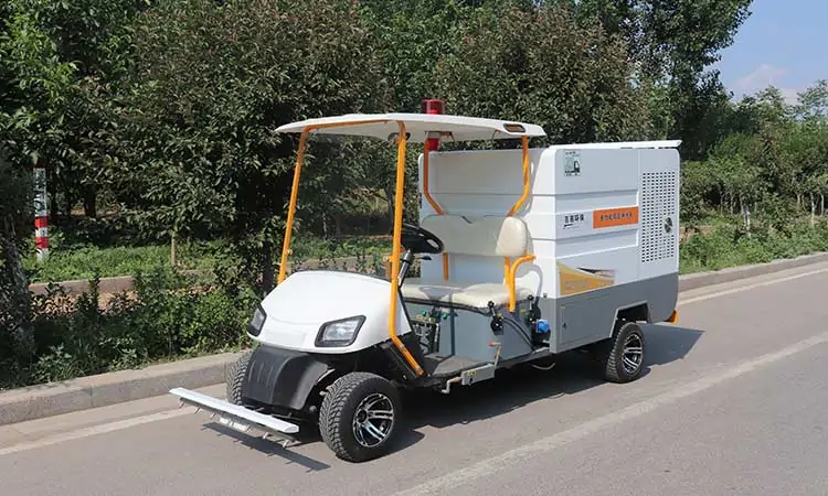 Electric Small Street Cleaner Truck Vehicle