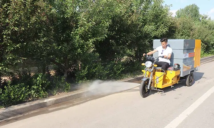 Pure Electric Small Road Washer Cleaning Tricycle Vehicle BY-C2815
