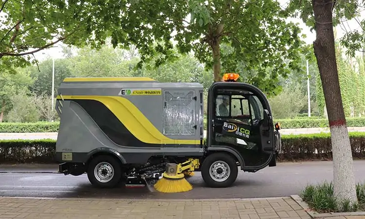Electric Street Cleaner Truck Solves "zero Dust Suppression" Solution
