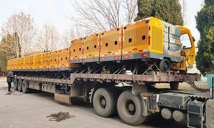 Street High Pressure Washing Vehicle Delivery