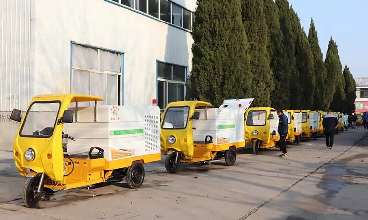 Sanitation Electric Tricycle Two-category Garbage Vehicle BY-L10