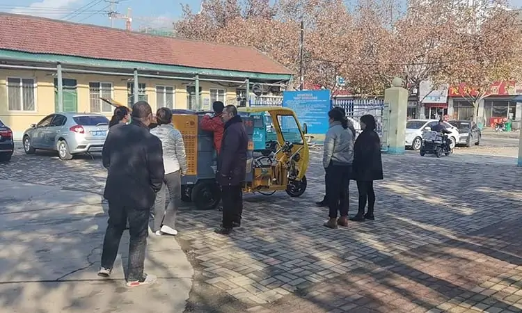 Electric Street Washer Tricycle  vehicle