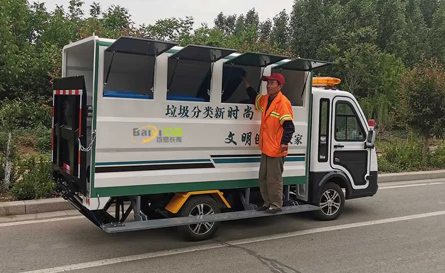 two-category garbage custom transport vehicle