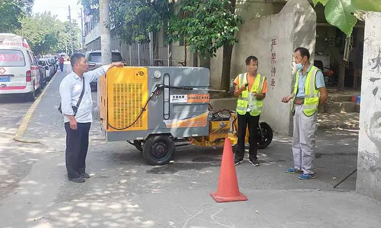  small tricycle street cleaning machine