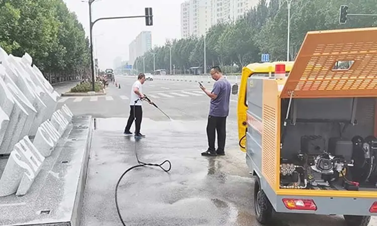  multi-functional Electric Road Washer Vehicles