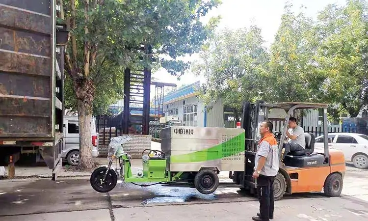 Hunan Sanitation Company introduces street washing truck vehicles
