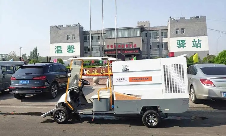 Street Washer Truck  For Fast Washing And Cleaning Of Roads