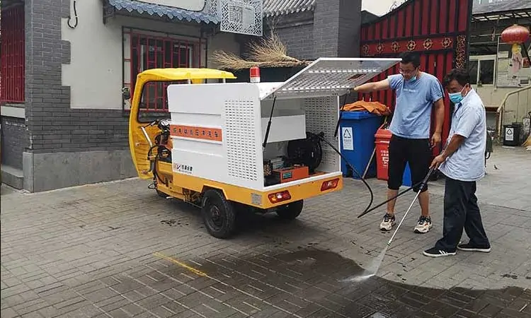  New energy street cleaning vehicles