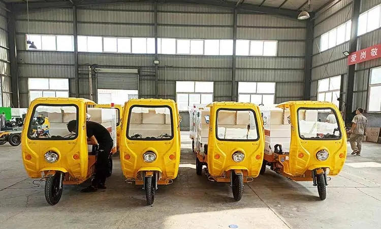 Baiyi pure electric pressure washing truck vehicle is ready for delivery