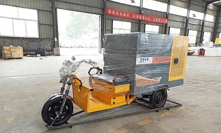 Baiyi Customized Street Washer Truck Vehicle Delivery Site