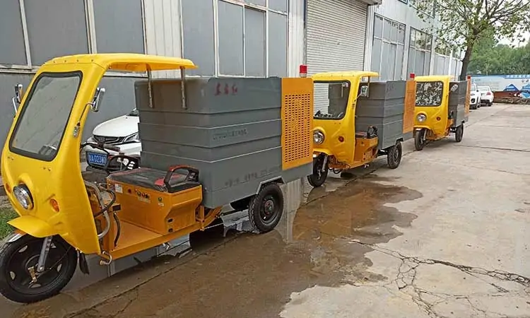 Small  Electric High Pressure Street Washing Tricycle