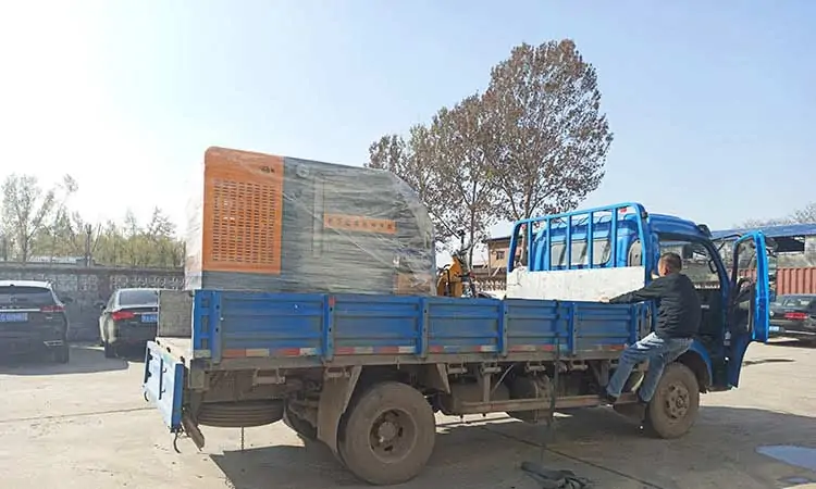 multi-function road washer machine delivery site