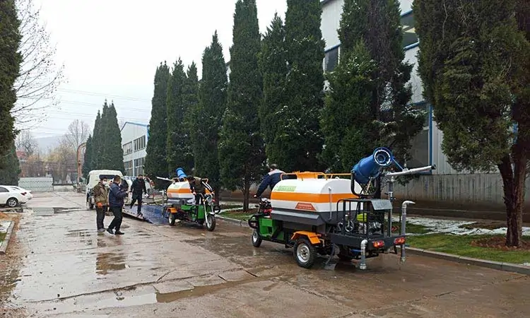 1500L capacity Electric Tricycle  Water Tanker