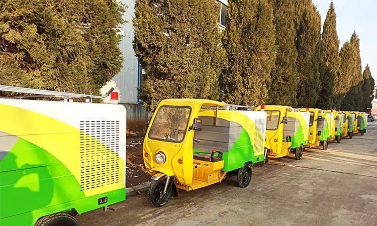 Customized Pure Electric Road Washing Machine  (with Spraying Function) Delivery