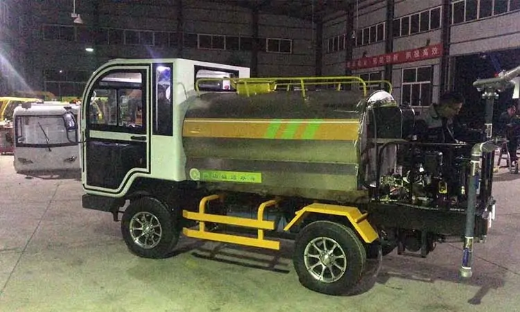 BY-X20 small electric water spray tanker truck