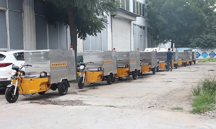 Multi-function street washing vehicles orders are full