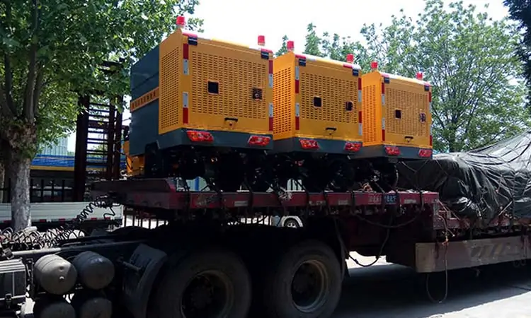 Baiyi Small Road Washing Machine Sent To A Sanitation In Sichuan   