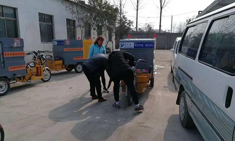 Road Washing Truck Field Training In Henan