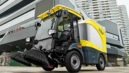 Electric Street Sweeper MachineBY-JS1800Vehicle chassis
