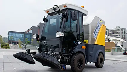 Electric Street Sweeper Machine VehicleBY-JS1450Power System