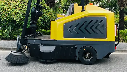 Pure Electric Street  Sweeper Road Sweeper MachineBY-S19Vehicle chassis