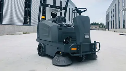 Industrial Road Sweeper Machine Mini Street SweeperBY-S15Power System