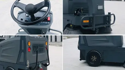 Industrial Road Sweeper Machine Mini Street SweeperBY-S15Vehicle configuration