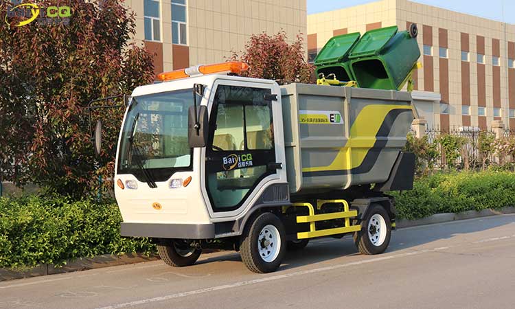 Small Electric Garbage Truck Is A Good Helper For Property