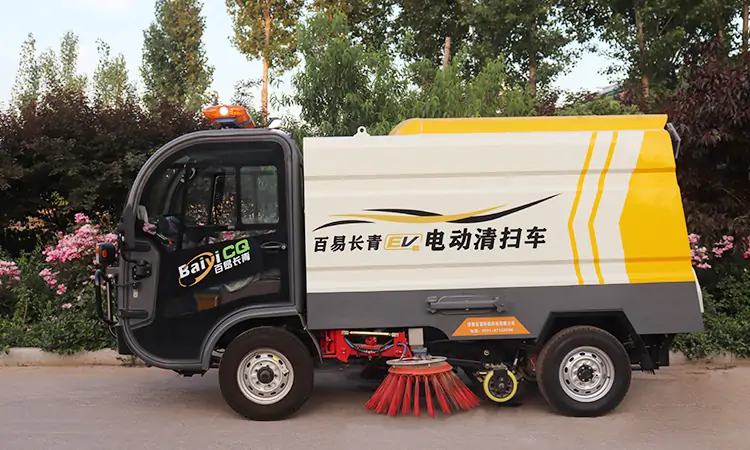 Electric City Sweeper Road Cleaning Four Major Functions