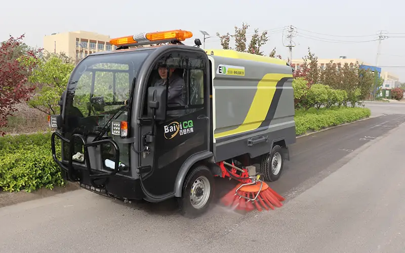 New Energy Electric Street Sweeper 