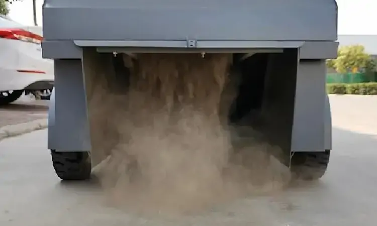 Automatic vibrating dust