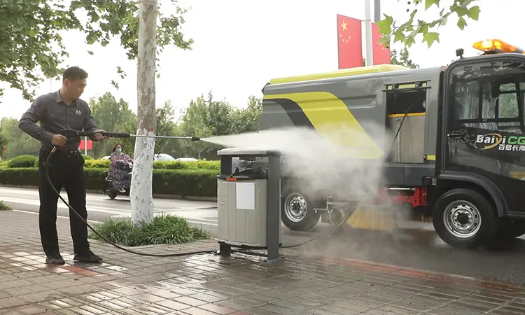 Electric Road Cleaner Machine 