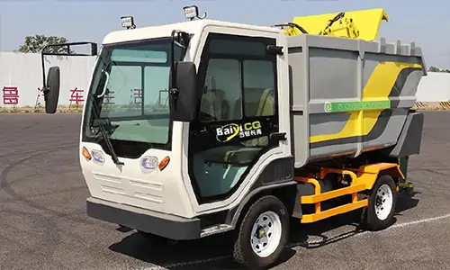 Electric Self-loading Unloading Garbage Truck Product Features
