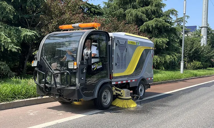 Road Sweeper Equipment Workflow Introduction