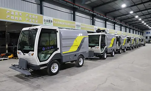 Electric Street Washer Vehicle Application And Configuration